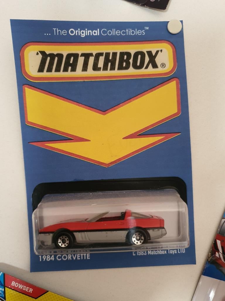 Matchbox 80s corvette, Ophalen