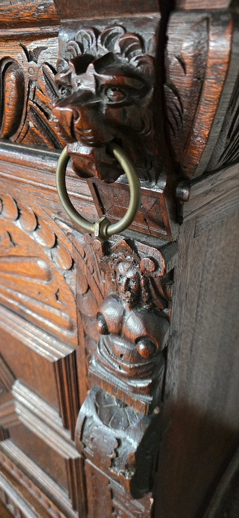 antieke Mechelse buffetkast, Antiek en Kunst, Ophalen