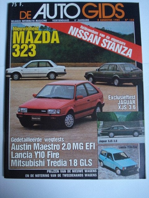 Autogids 153, Envoi, Utilisé, Général