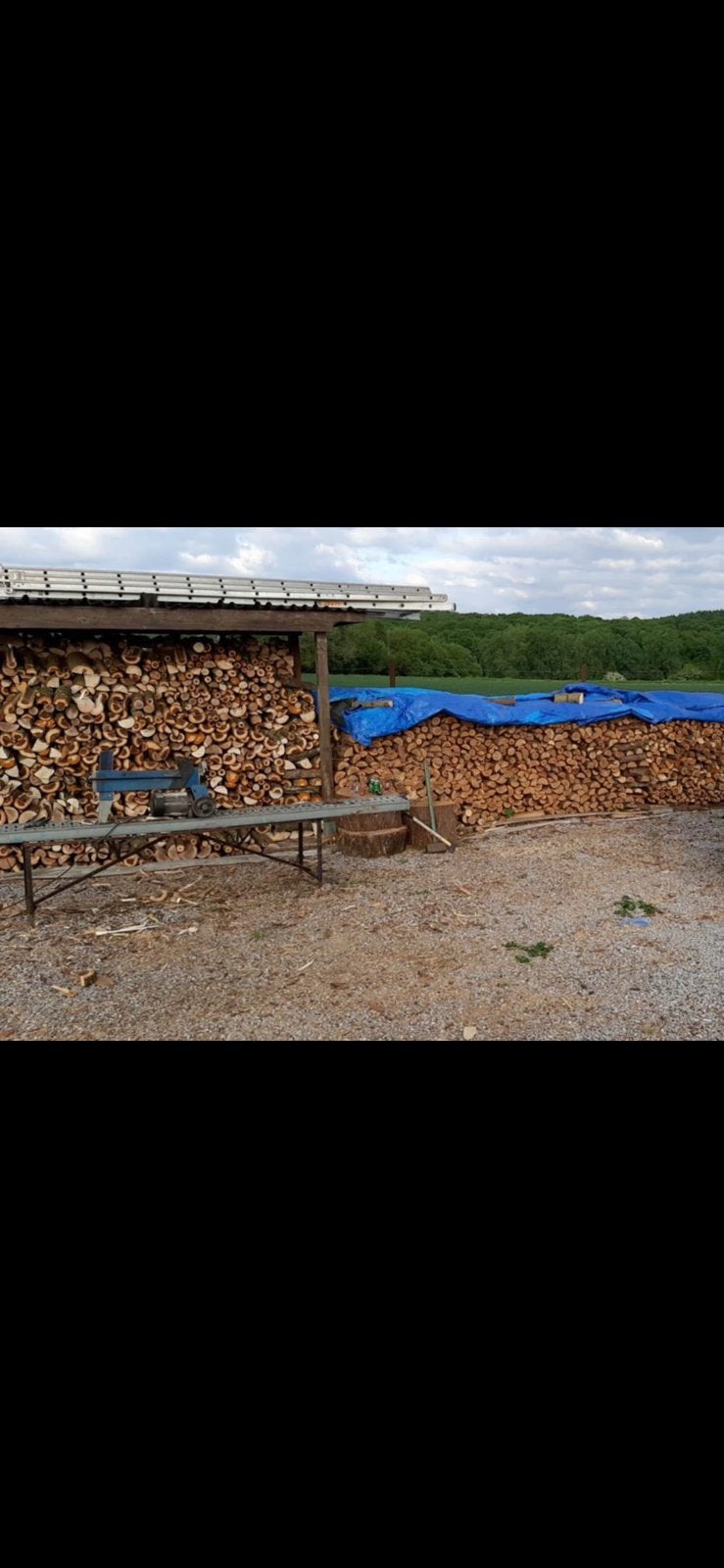Stere de bois hetre et chene, Jardin & Terrasse, Enlèvement ou Envoi, Bûches