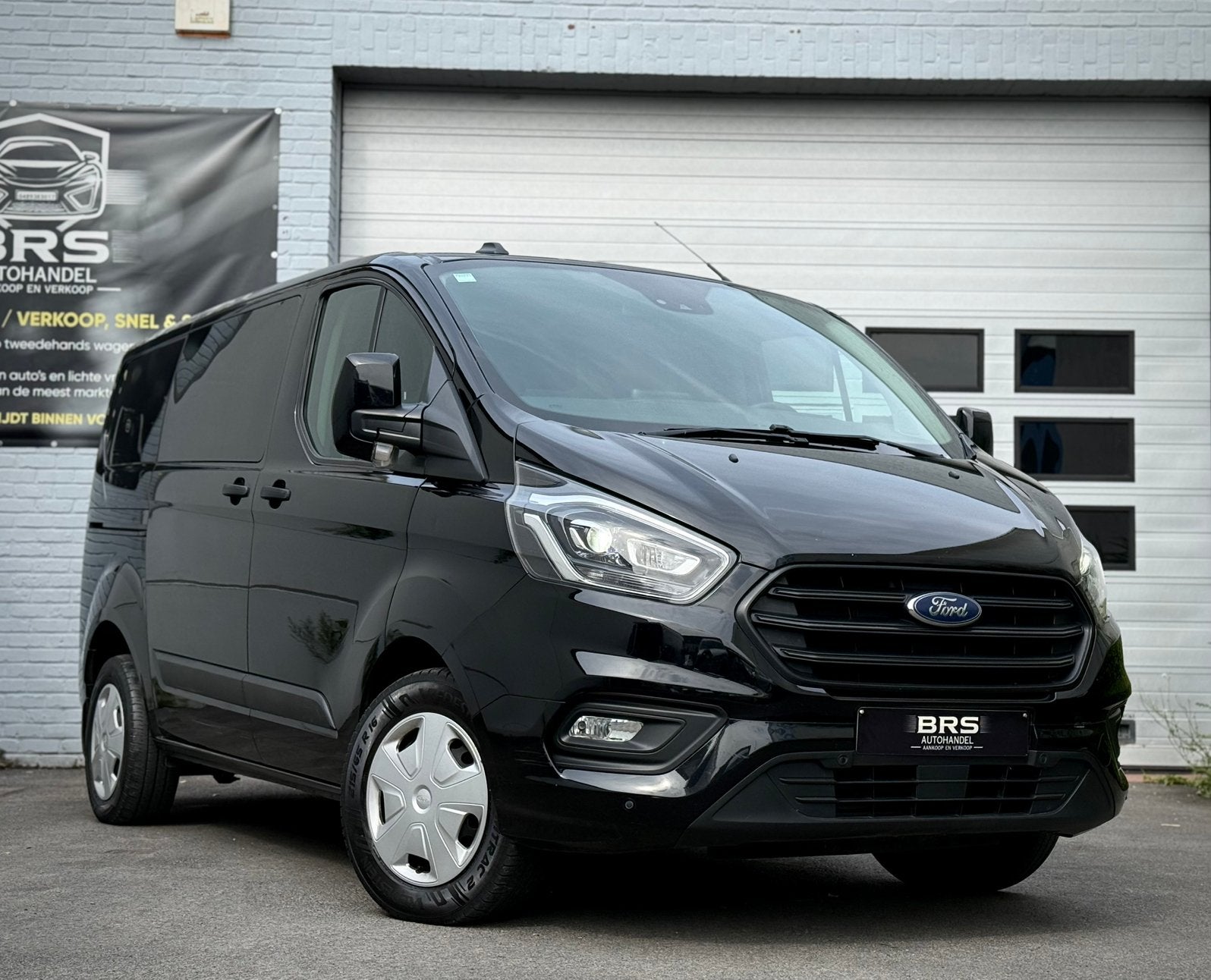 Ford Transit Custom 2021 Automaat 2.0 EURO 6d Met Garantie., Auto's, Stof, 1800 kg, 4 cilinders, Regensensor