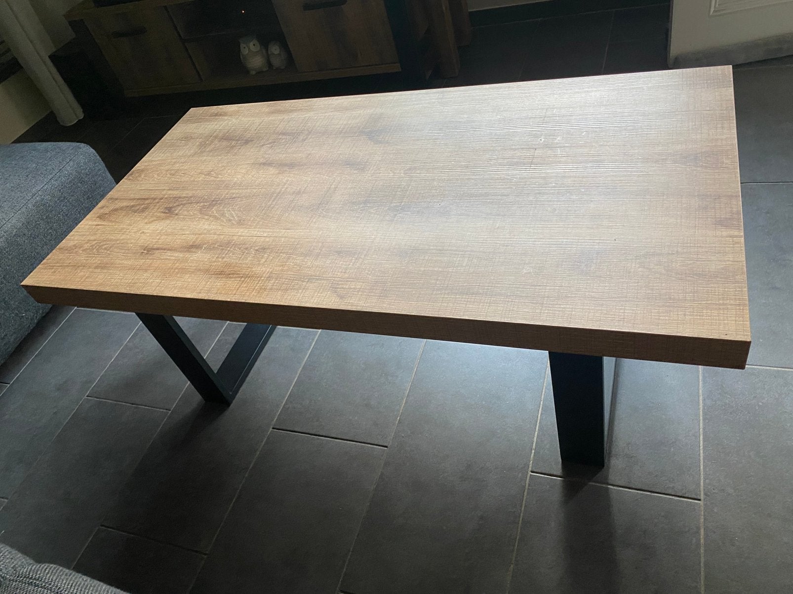 Salontafel., Huis en Inrichting, Tafels | Salontafels, Ophalen, 100 tot 150 cm, 50 tot 100 cm, Overige houtsoorten