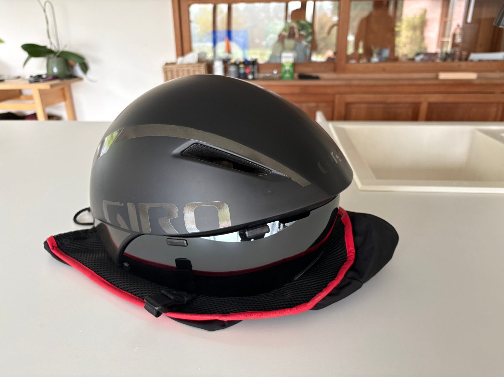 Giro Aerohead tijdrithelm, Ophalen, Zo goed als nieuw