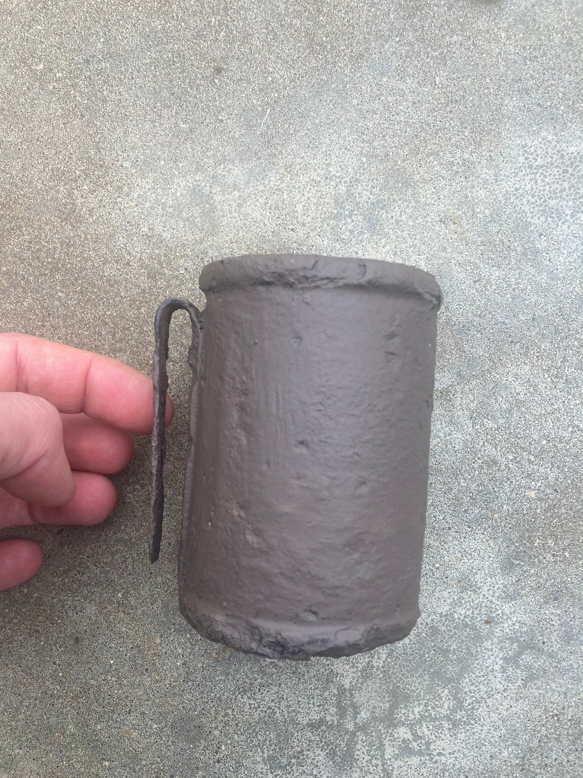 Stevige lege aardappelstamper wo1 ww1, Ophalen of Verzenden