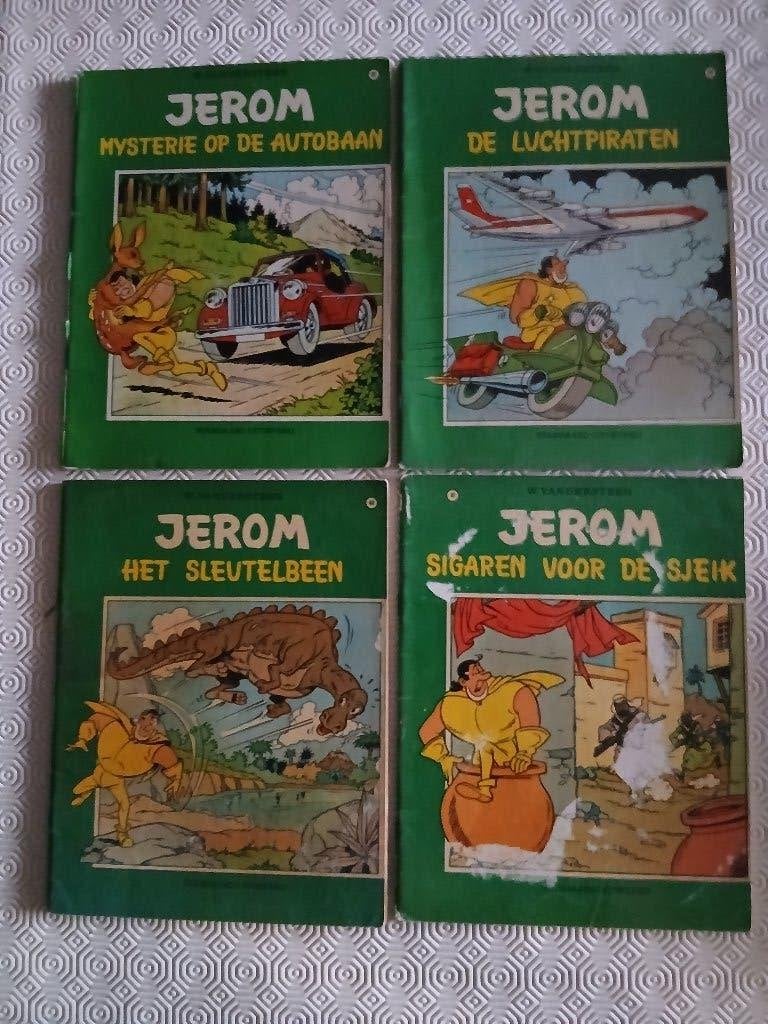 Jerom Groene reeks, 1ste drukken (1971/1974), Gelezen, Willy vandersteen, Ophalen of Verzenden, Meerdere stripboeken