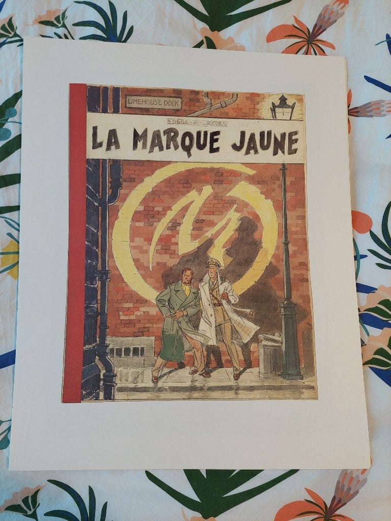 Blake & Mortimer -E.P. Jacobs - 4 Sérigraphies, Boeken, Ophalen, Zo goed als nieuw, Edgard P. Jacobs