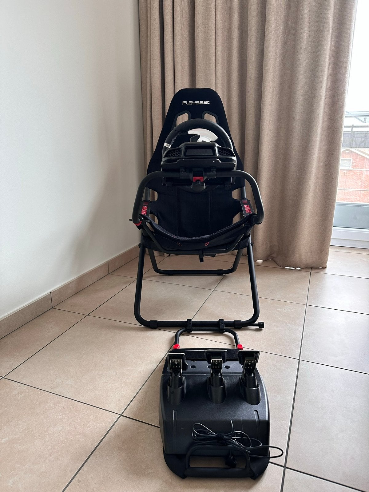 Logitec G923 met playseat challenge, Ophalen, Zo goed als nieuw