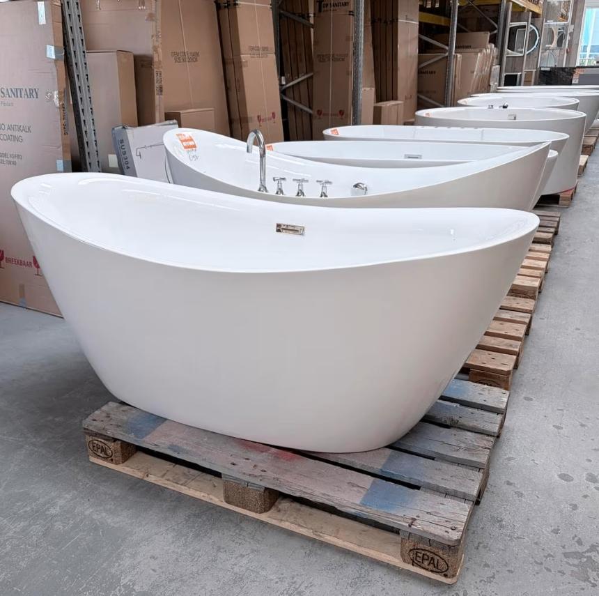 NU Goedkoop Vrijstaand Ligbad – Nieuw Bad 170/89/68 nr266, Enlèvement, Neuf