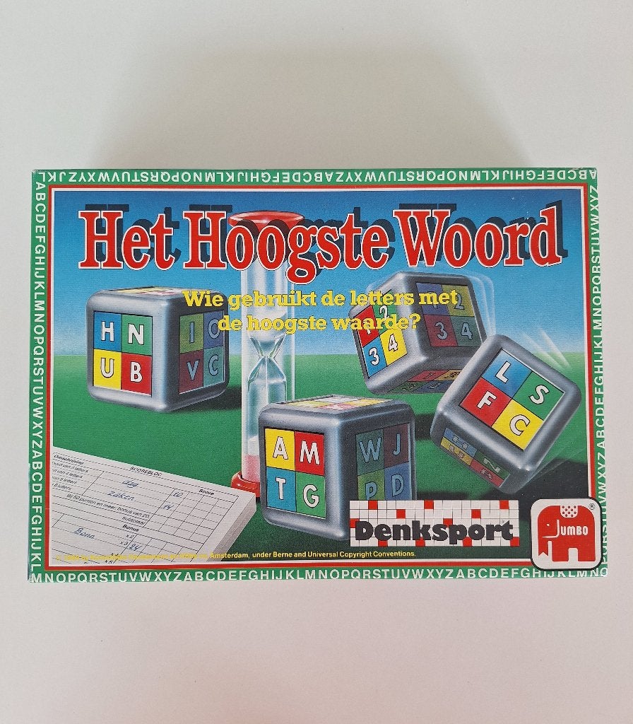 Gezelschapsspel Het Hoogste Woord, Ophalen of Verzenden, Gebruikt, Jumbo