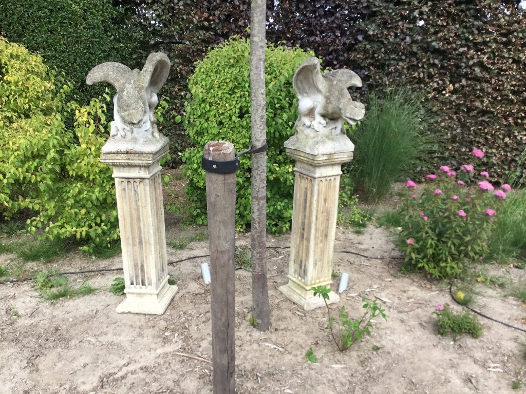 Tuinbeelden, Ophalen