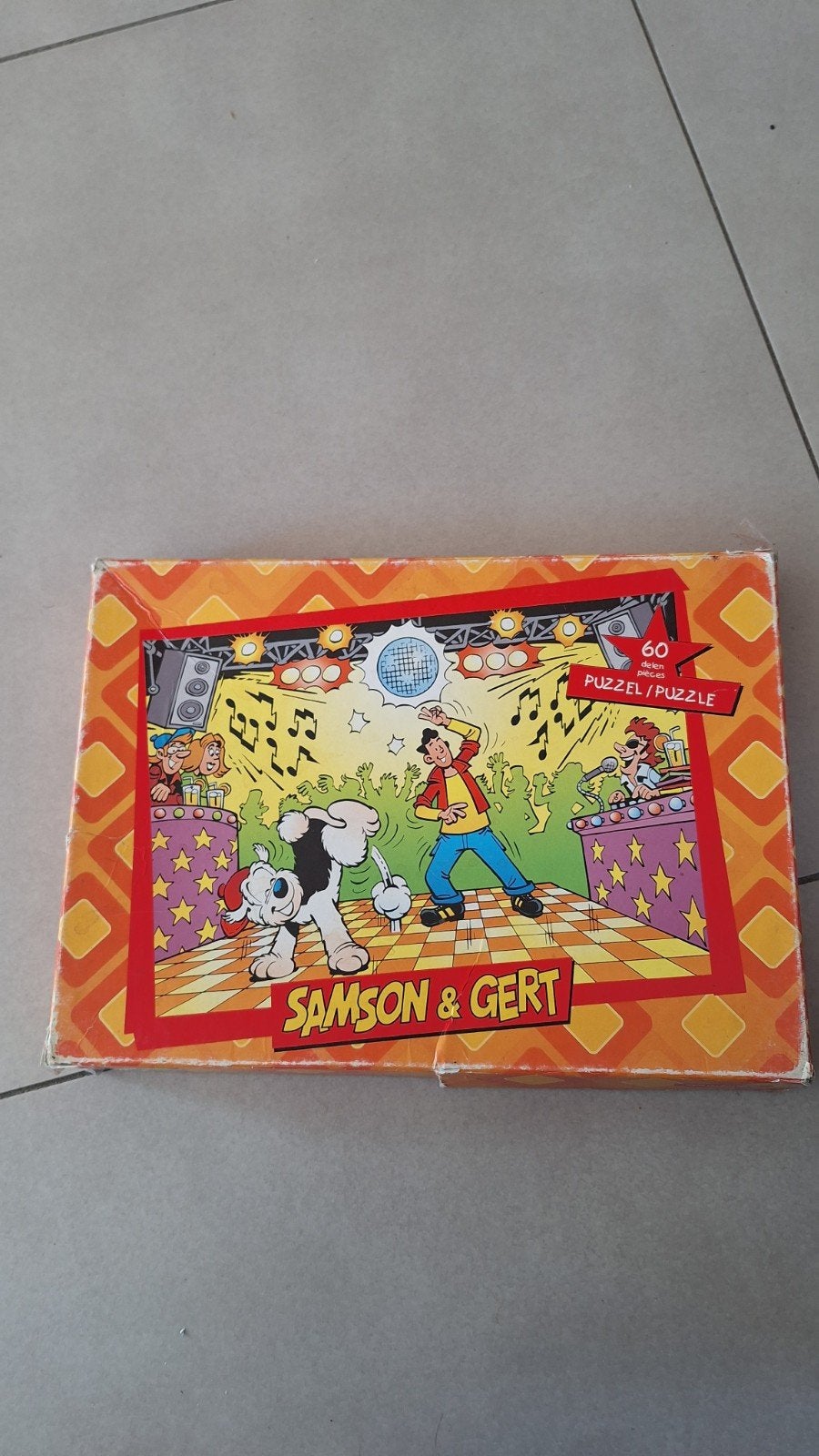 Puzzel Samson en Gert, Kinderen en Baby's, Ophalen of Verzenden, Meer dan 50 stukjes, Gebruikt