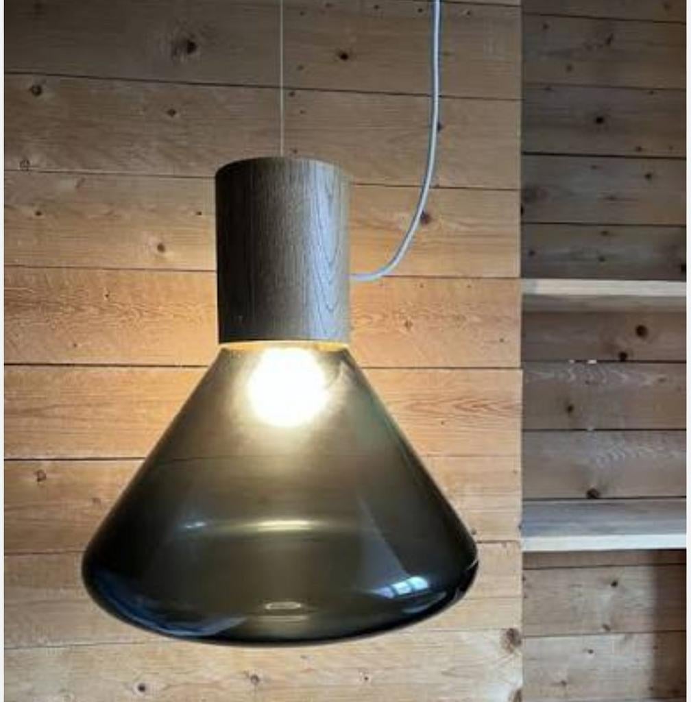 Lampe suspendue design Brokis Muffin., Enlèvement, Verre