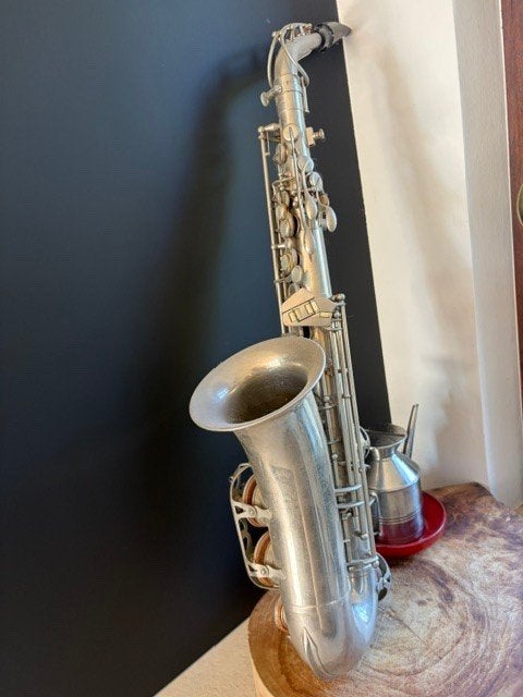 Saxofoon, Muziek en Instrumenten, Blaasinstrumenten | Saxofoons, Ophalen, Gebruikt
