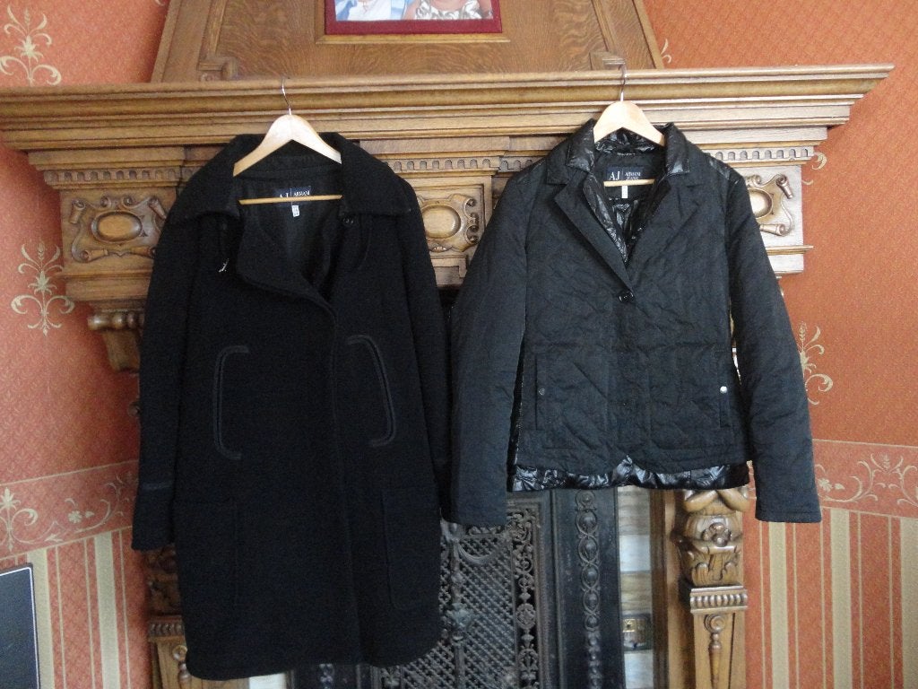 Mantel en jas van Armani Jeans, Armani Jeans, Zwart, Maat 46/48 (XL) of groter, Ophalen of Verzenden