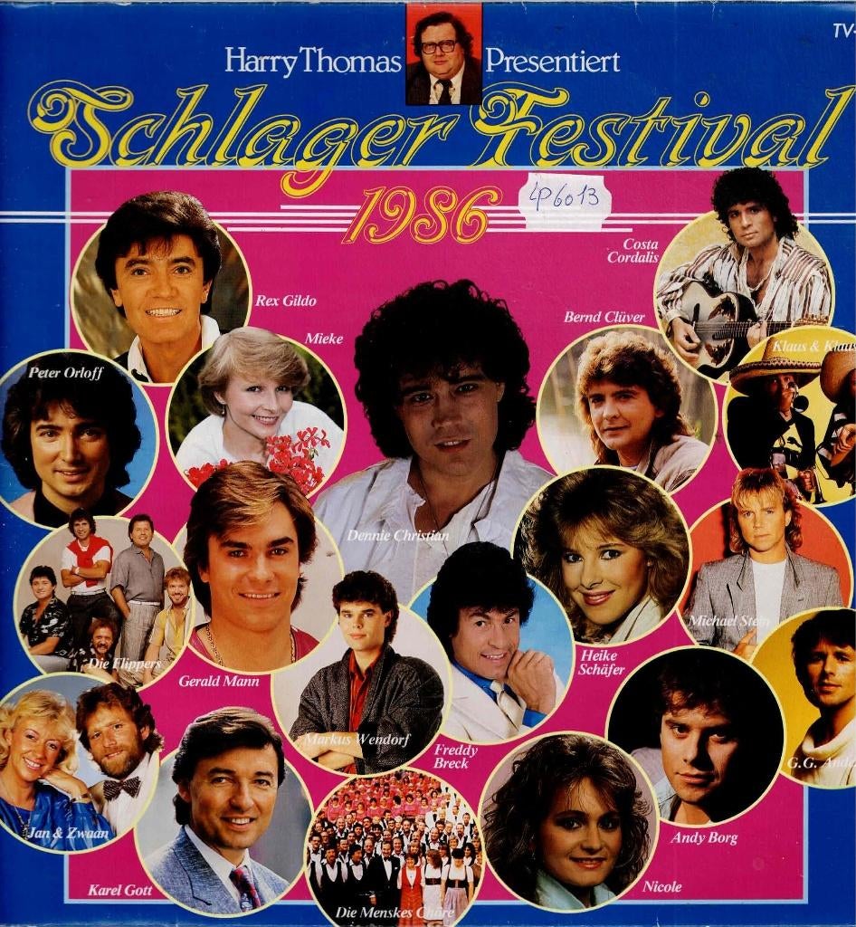 2 x Vinyl, LP  /  Präsentiert Schlagerfestival 1986, Ophalen of Verzenden, Overige formaten