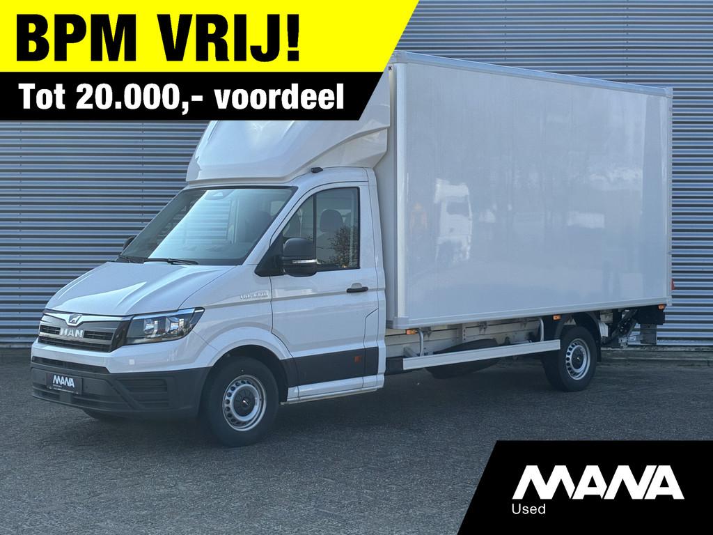 MAN TGE NIEUW 3.140 Bakwagen Dhollandia laadklep Nieuw model, Autos, Camionnettes & Utilitaires, 1730 kg, Achat, Entreprise, MAN