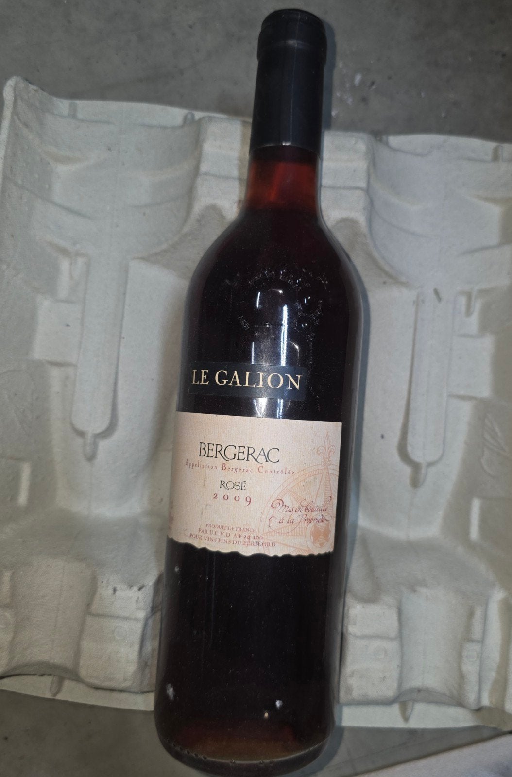 Le Galion Bergerac Rosé 2009 – Franse roséwijn – 75 cl, Enlèvement