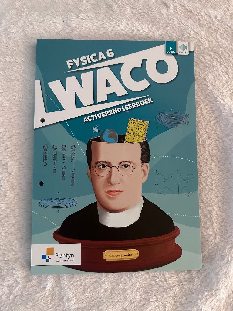 WACO Fysica 6  - Activerend leerboek (incl. Scoodle), Ophalen of Verzenden, Zo goed als nieuw, Overige vakken
