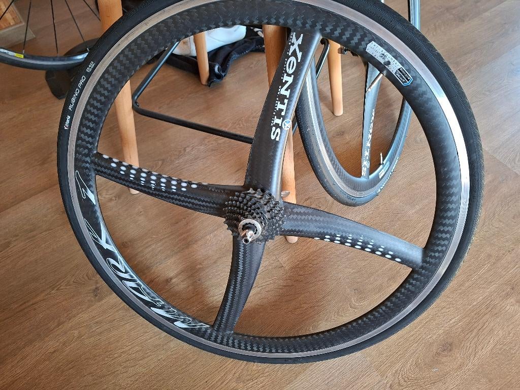 Jantes Carbone XENTIS, Enlèvement ou Envoi, XENTIS, Racefiets, Comme neuf