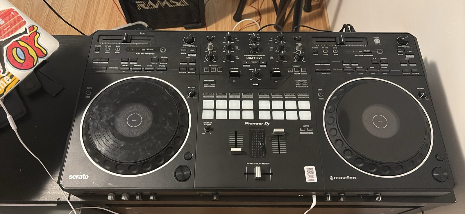 DDJ REV5 draaitafel, Ophalen, Zo goed als nieuw, Draaitafel, Pioneer