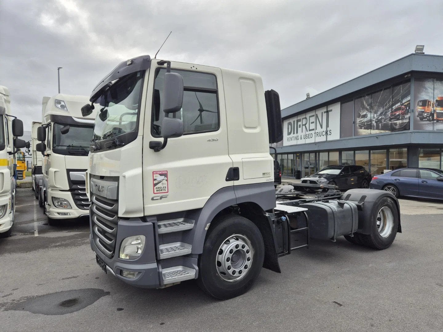 DAF CF 430 FT ZF INTARDER (bj 2020), Auto's, Vrachtwagens, Achterwielaandrijving, Euro 6, Wit, Bedrijf