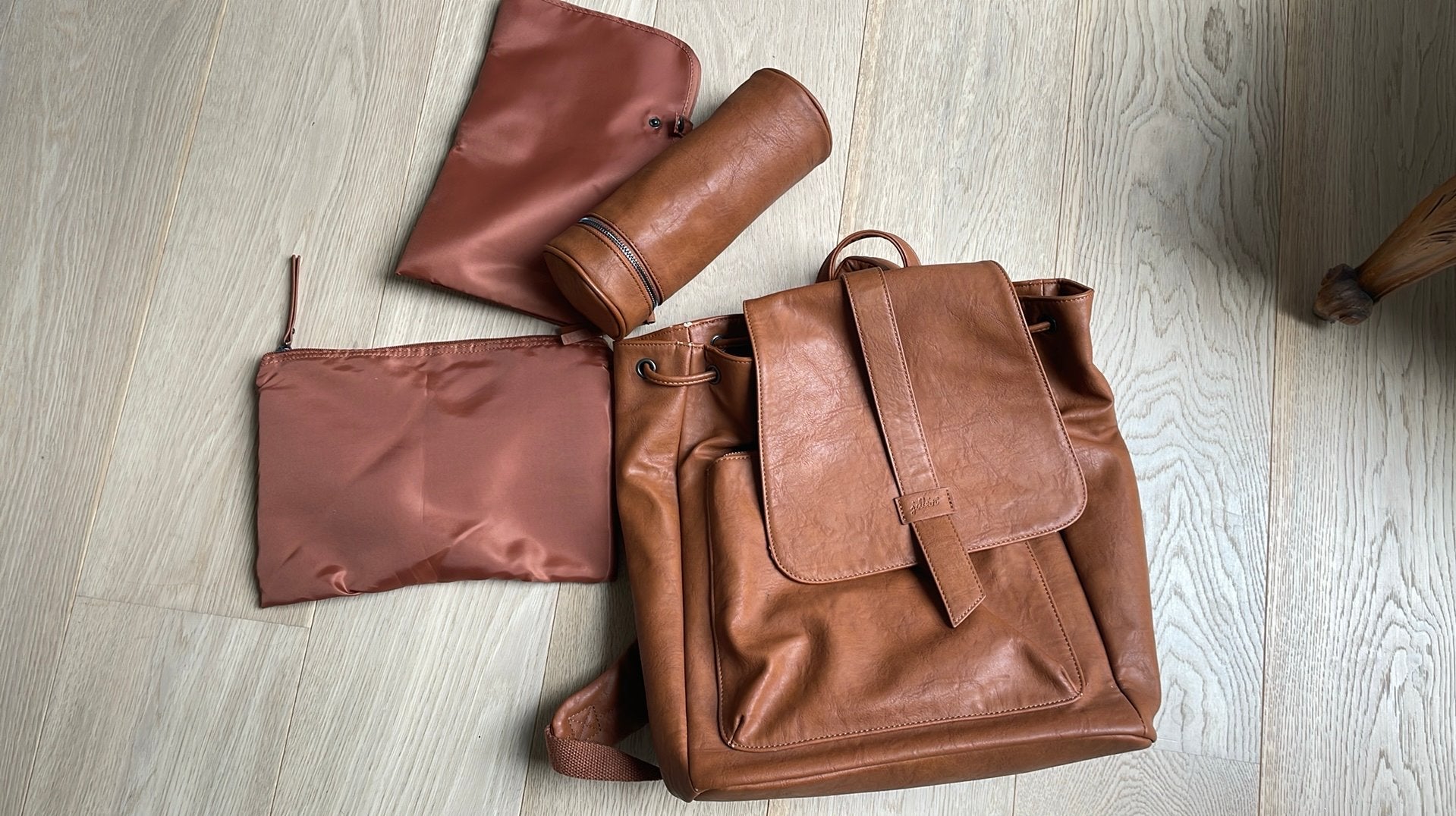 Sac à langer Jolein, Enfants & Bébés, Marron, Comme neuf, Enlèvement, Autres marques