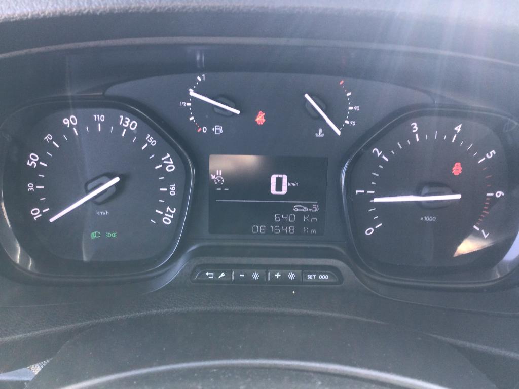 peugeot expert l3 20hdi 145pk 2023 81000km full/option, Voorwielaandrijving, 4 cilinders, Parkeersensor, Wit