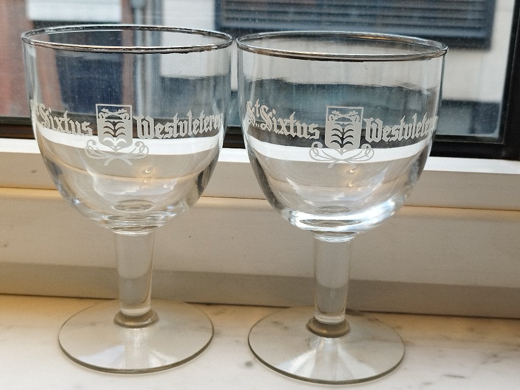 Westvleteren glazen, Ophalen of Verzenden