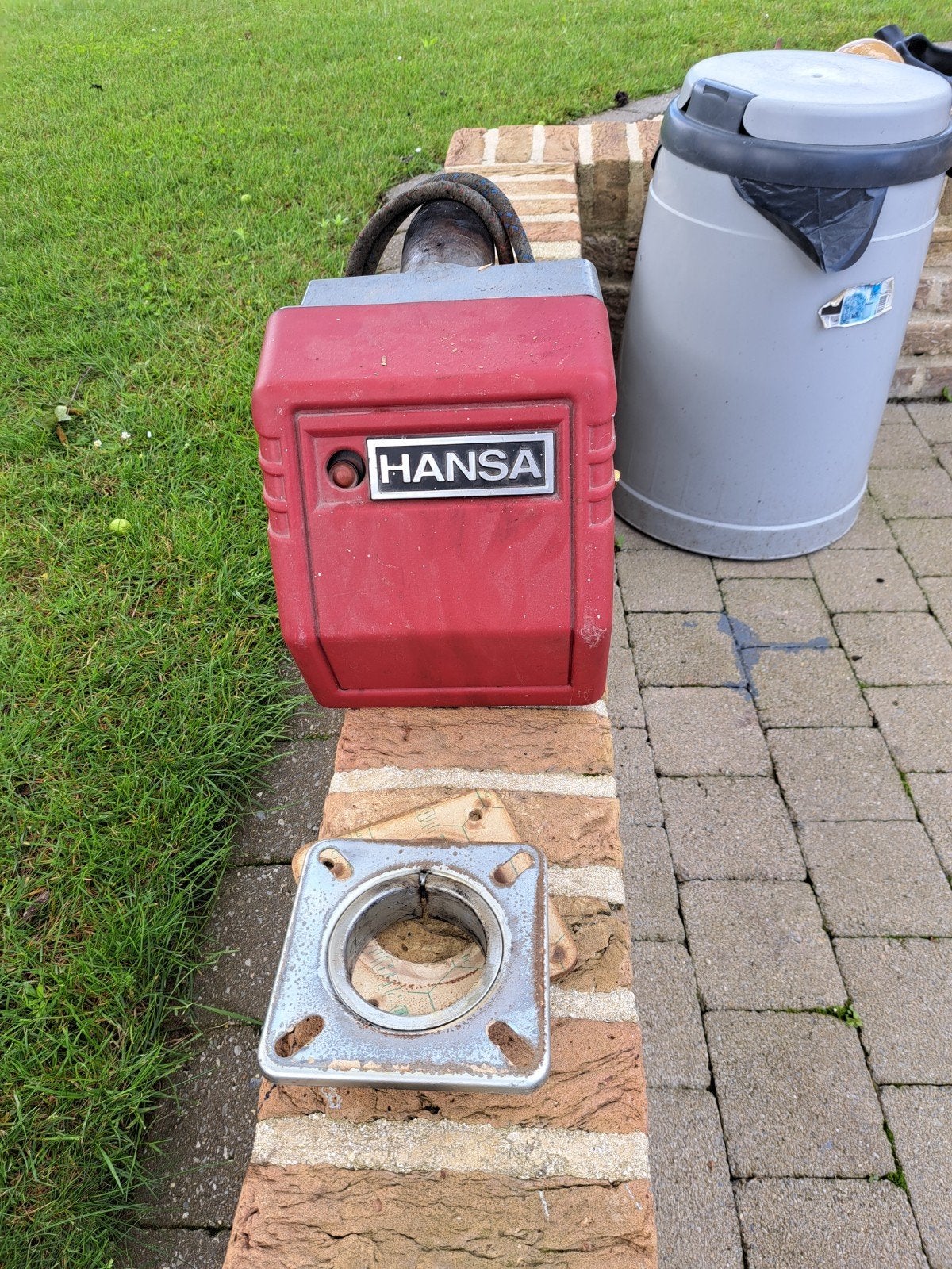 Mazoutbrander, Doe-het-zelf en Bouw, Ophalen