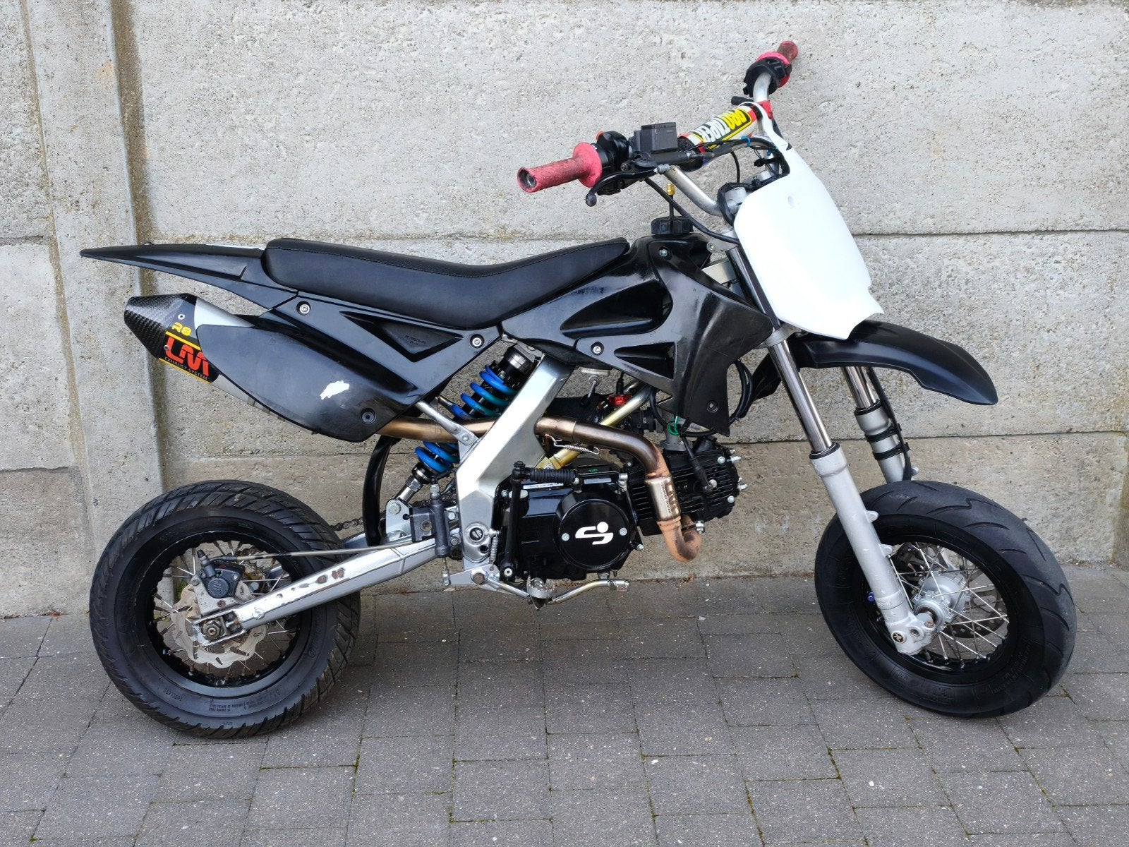 Polini bitbike, Ophalen, Pitbike