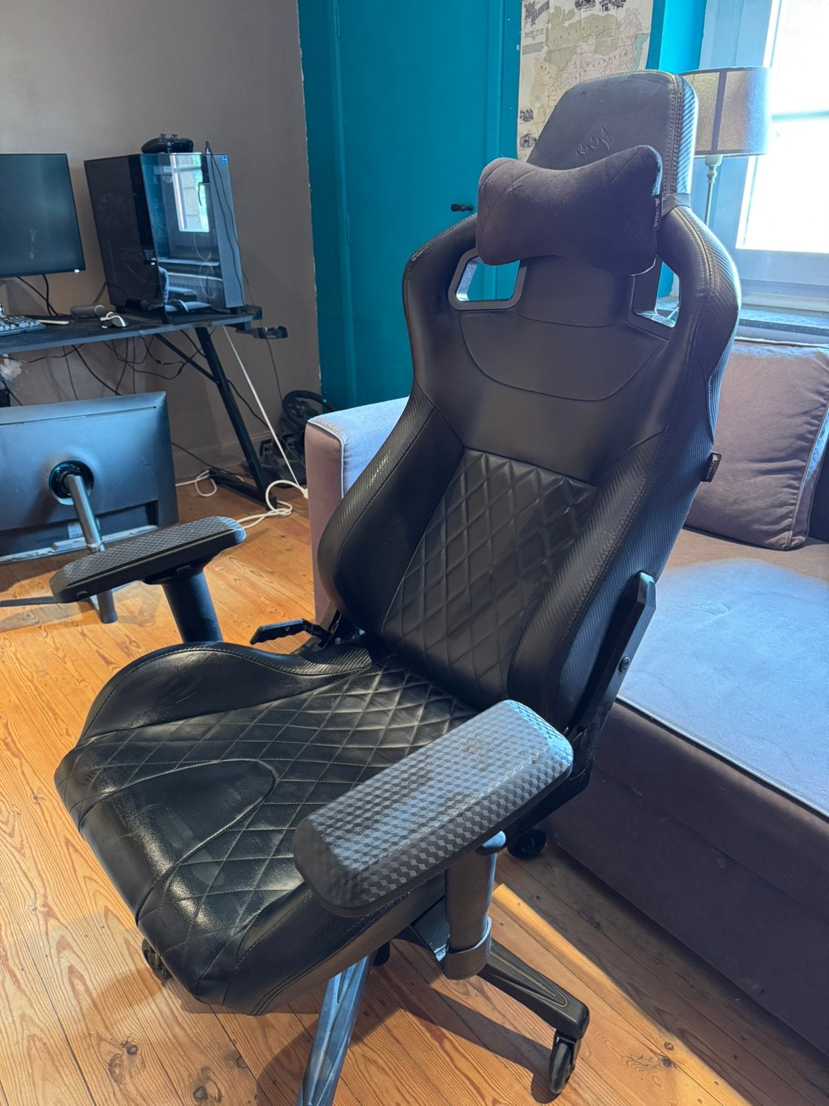 Chaise gaming Corsair, Enlèvement ou Envoi, Comme neuf