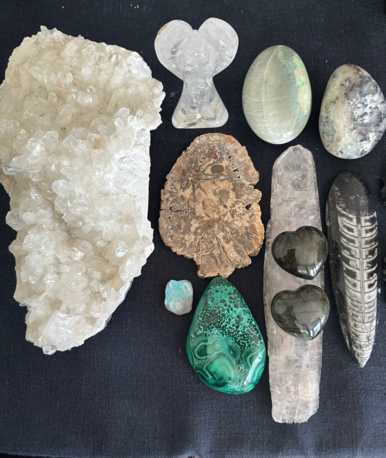 Set edelstenen, Verzamelen, Mineralen en Fossielen, Verzenden