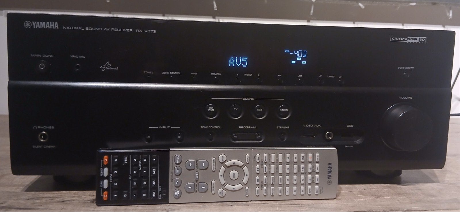 ​Yamaha RX-V673 – Krachtige 7.2 Netwerk AV Receiver, TV, Hi-fi & Vidéo, Lecteurs multimédias, HDMI, Enlèvement