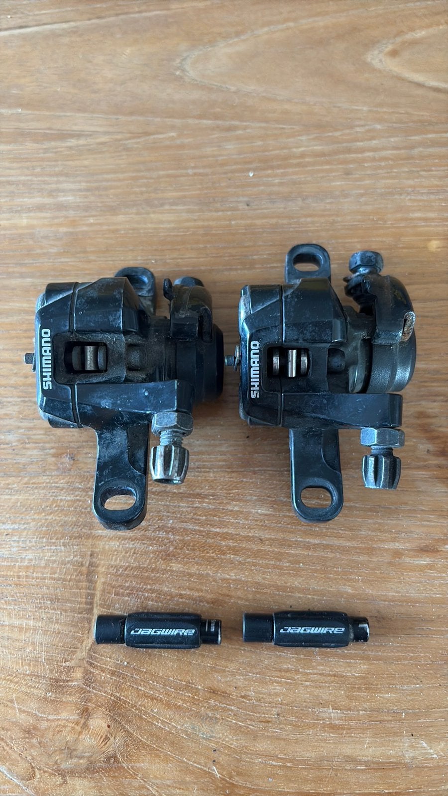 Etriers frein à disque mécanique - Shimano BR-317, Vélos & Vélomoteurs, Enlèvement ou Envoi, Comme neuf, Cadre
