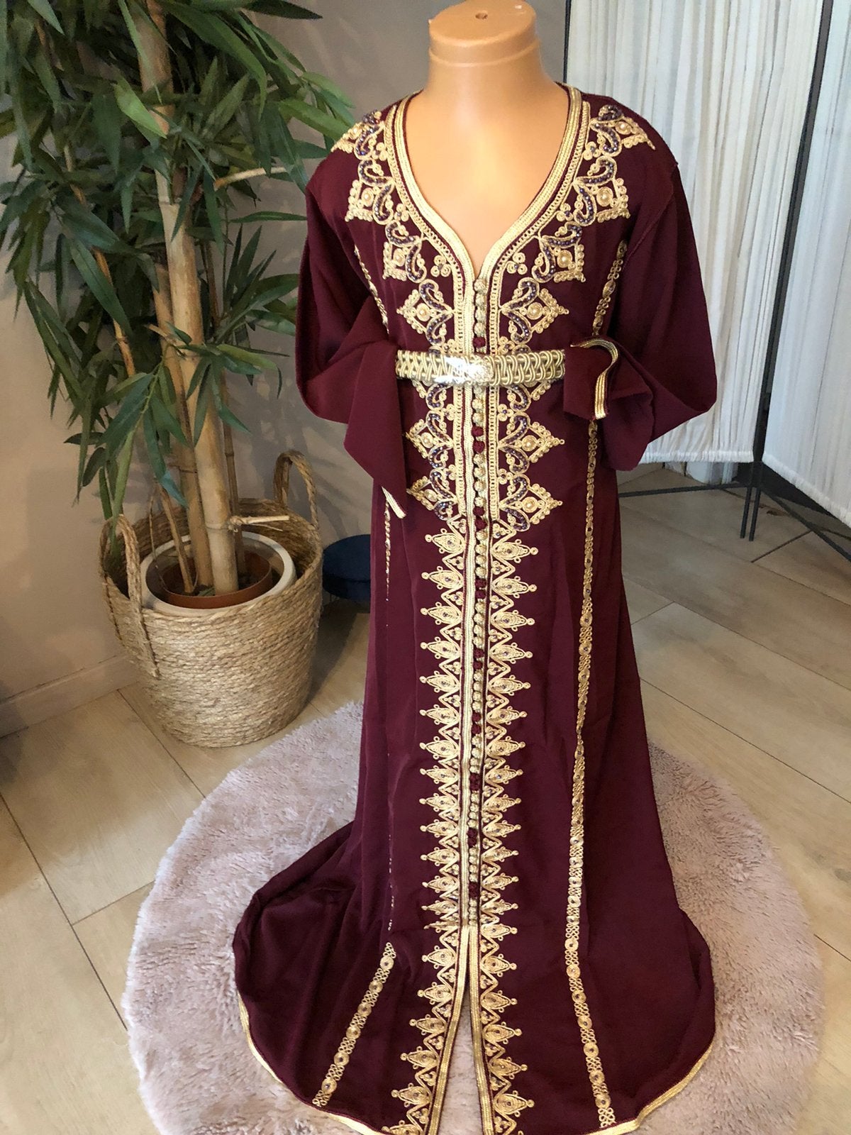 Kaftan fille deb7 ans a 12 ans, Enlèvement ou Envoi, Comme neuf