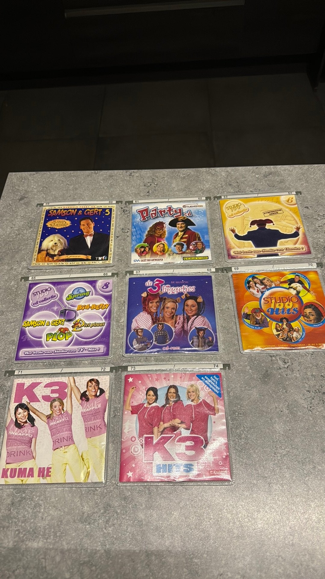 Studio 100 & K3 Bundel (9 stuks), Ophalen, Zo goed als nieuw, Album