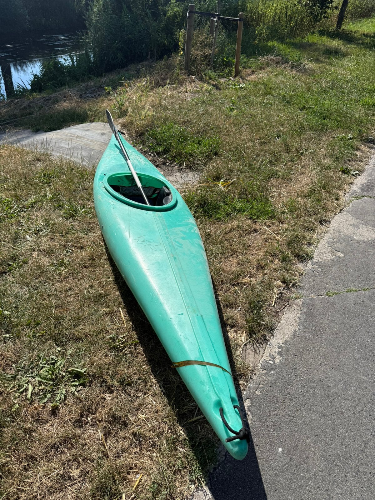 Kayak met peddel, Watersport en Boten, Ophalen, Zo goed als nieuw