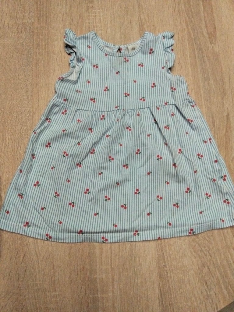 Jurk maat 80, Kinderen en Baby's, Babykleding | Maat 80, Ophalen of Verzenden, Zo goed als nieuw, Meisje, Jurkje of Rokje