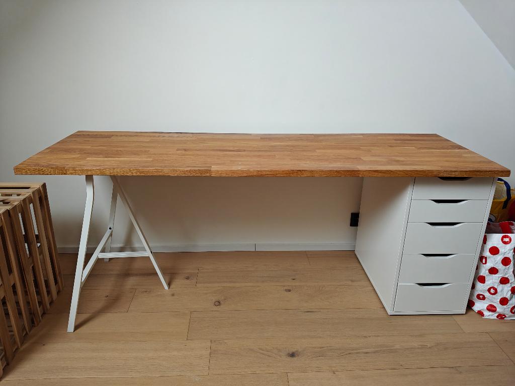 Bureau IKEA, Maison & Meubles, Bureaux, Bureau d'ordinateur, 63 cm, Enlèvement, Bois