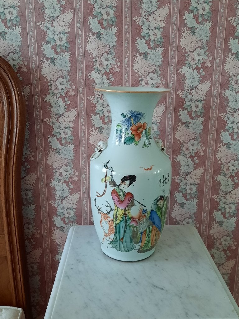 Vase chinois, Enlèvement