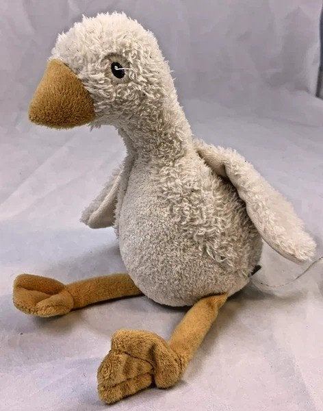 Little Dutch Little Goose en peluche oie blanche jaune, Jaune, Overige karakters, Little Dutch, Comme neuf