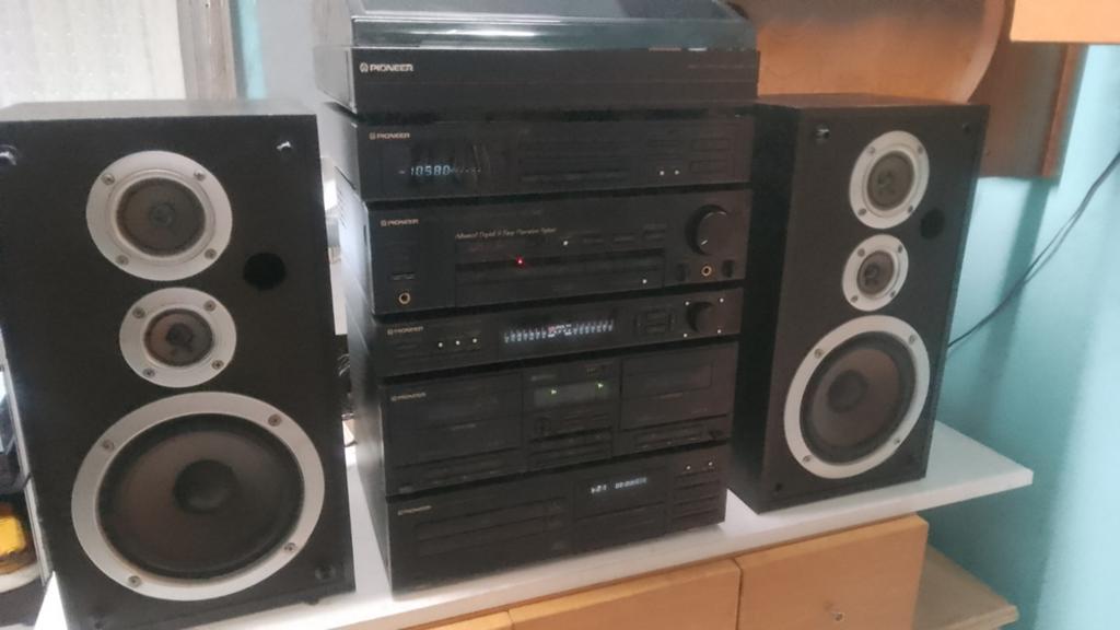 Prachtige stereo set pioneer volledig na gezien koopje, TV, Hi-fi & Vidéo, Chaîne Hi-fi, Pioneer, Enlèvement