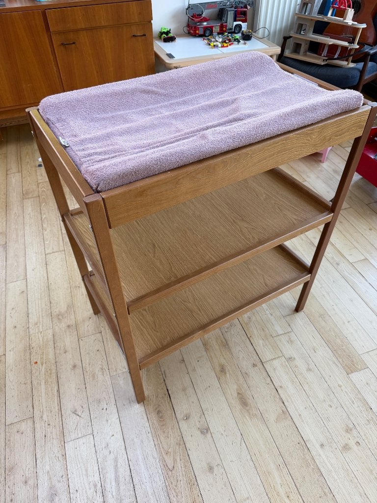 Table à langer Woodie, Enfants & Bébés, Chambre d'enfant | Commodes & Armoires, 105 cm ou plus, Comme neuf, Enlèvement, Moins de 75 cm
