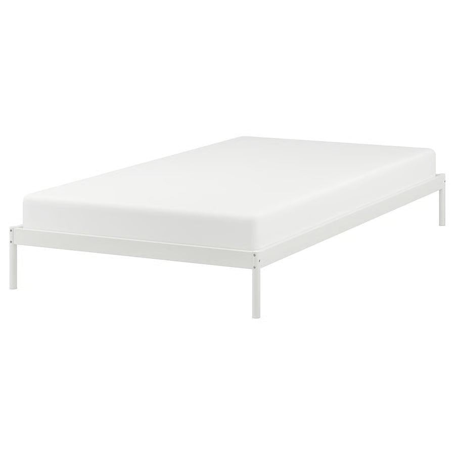nieuw 2 pers. bed met matras en lattenbodem, Maison & Meubles, Neuf, Queen size, Enlèvement, Métal