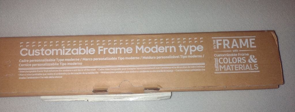 Samsung The Frame 65" Lijst Teak NIEUW: VG-SCFA65TKB, Ophalen, Nieuw, Samsung