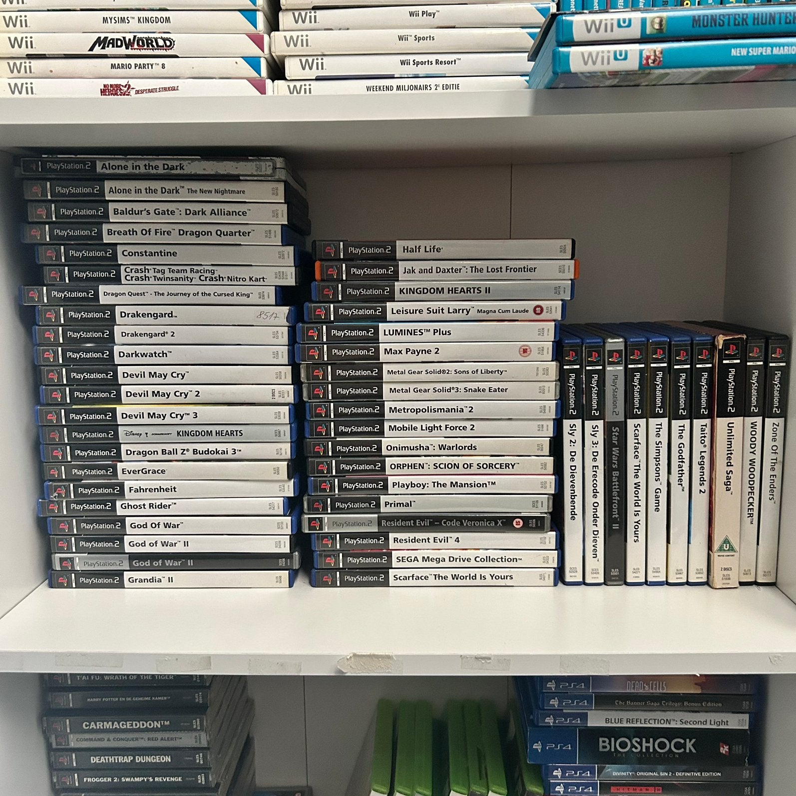 Zeer uitgebreide ps2 verzameling, Games en Spelcomputers, Ophalen of Verzenden, Zo goed als nieuw