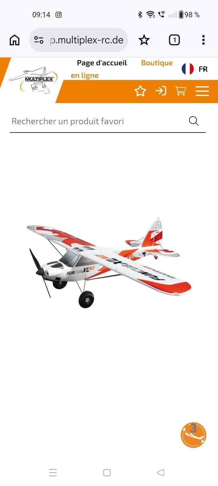 cherche funcub xl, Enlèvement