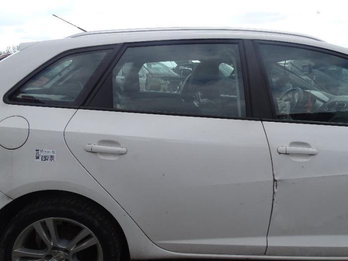 Portière 4portes arrière droite d'un Seat Ibiza (LB9A), -, 3 mois de garantie, Utilisé, Porte