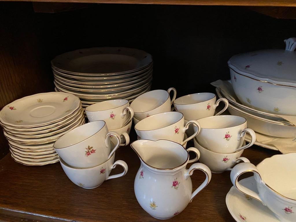 vintage servies duits porselein Seltmann Weiden Bavaria, Ophalen, Zo goed als nieuw, Overige stijlen, Porselein