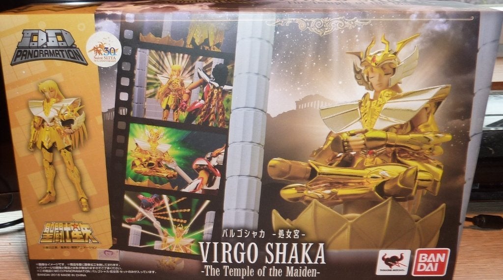 saint seiya myth cloth DD panoramation shaka vierge virgo, Collections, Statues & Figurines, Enlèvement ou Envoi, Comme neuf